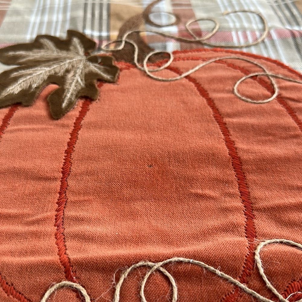 Splendid Home Fall Plaid Table Runner - Picture 3 of 6